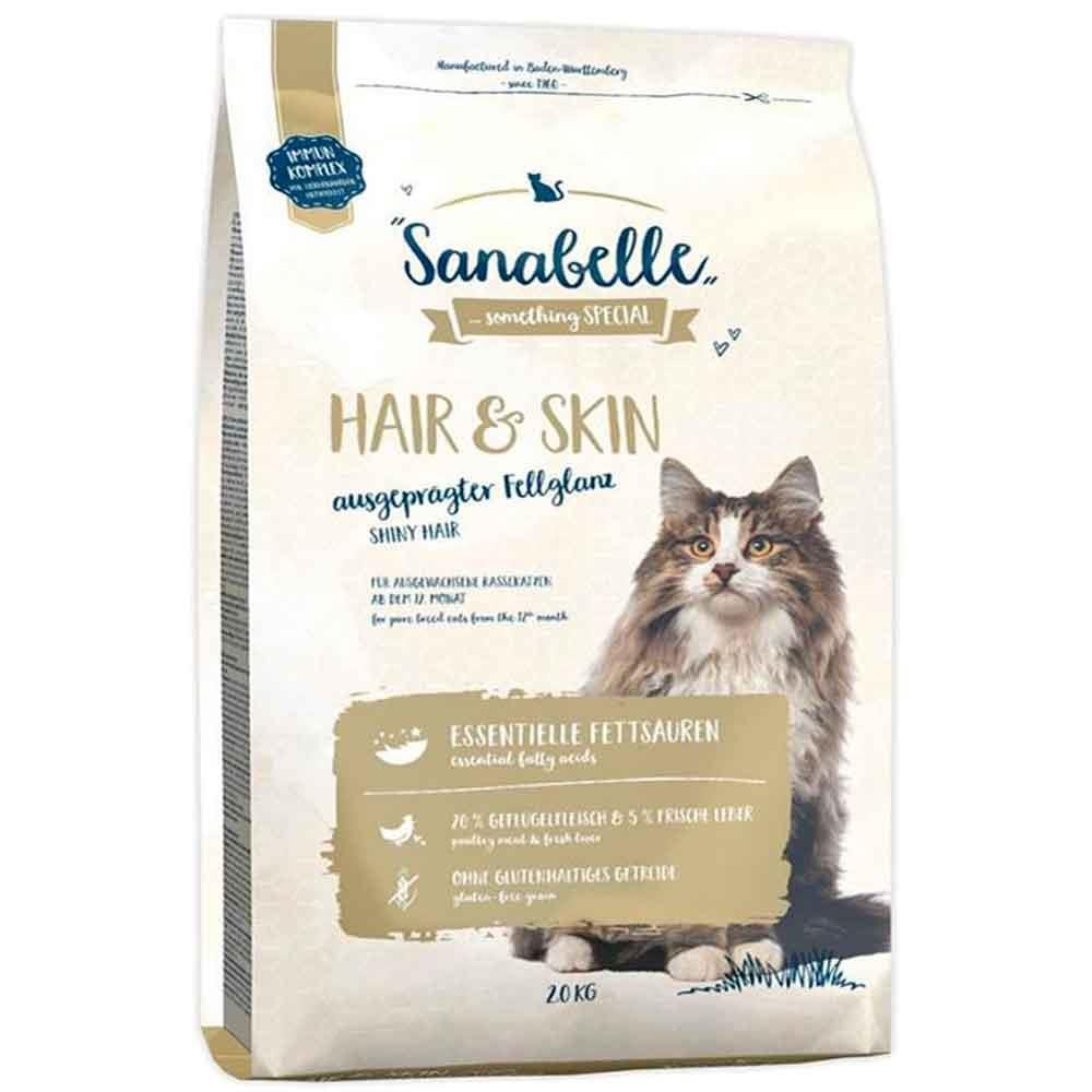 Sanabelle Hair Skin Deri ve Tüy Sağlığı için Kedi Maması 10 Kg 4015598017572 Amazon Pet Center