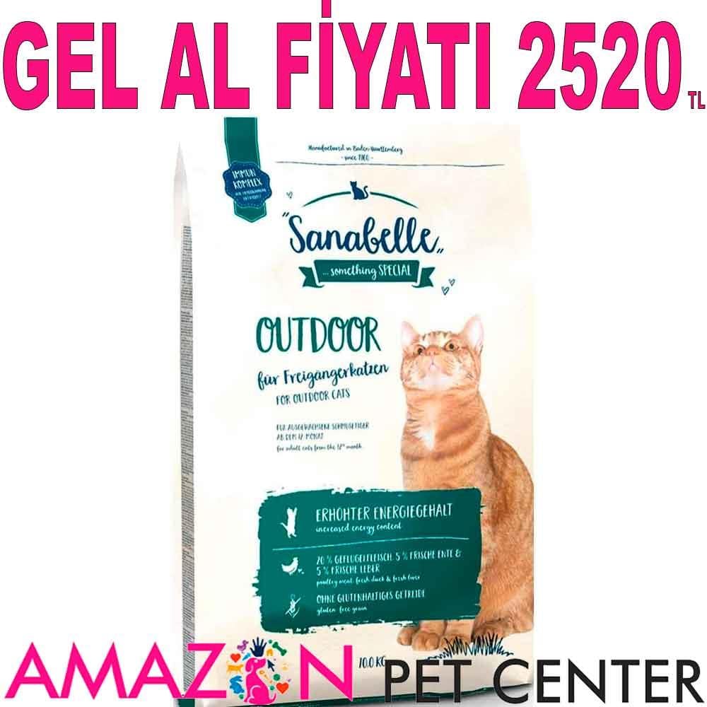 Sanabelle Outdoor Kedi Maması 10 Kg 20618001 Amazon Pet Center