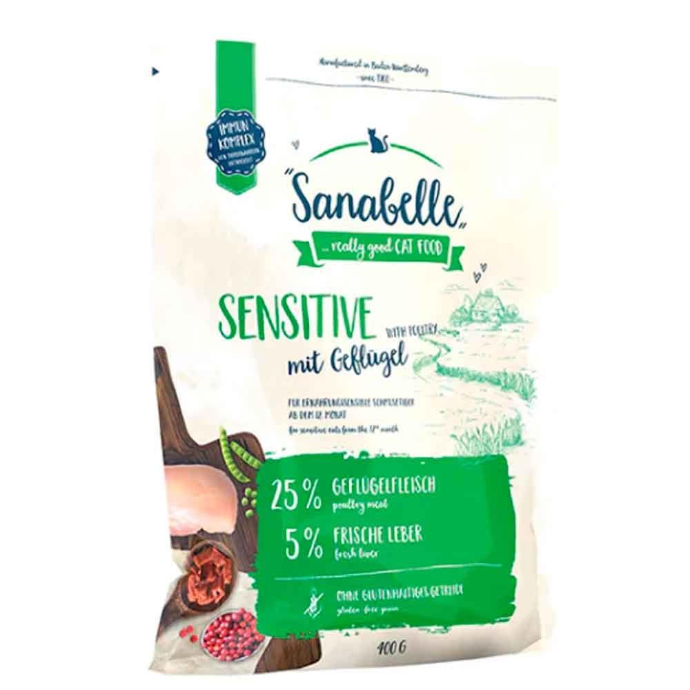 Sanabelle Sensitive Kedi Maması Kümes Hayvanlı 400gr 4015598016919 Amazon Pet Center