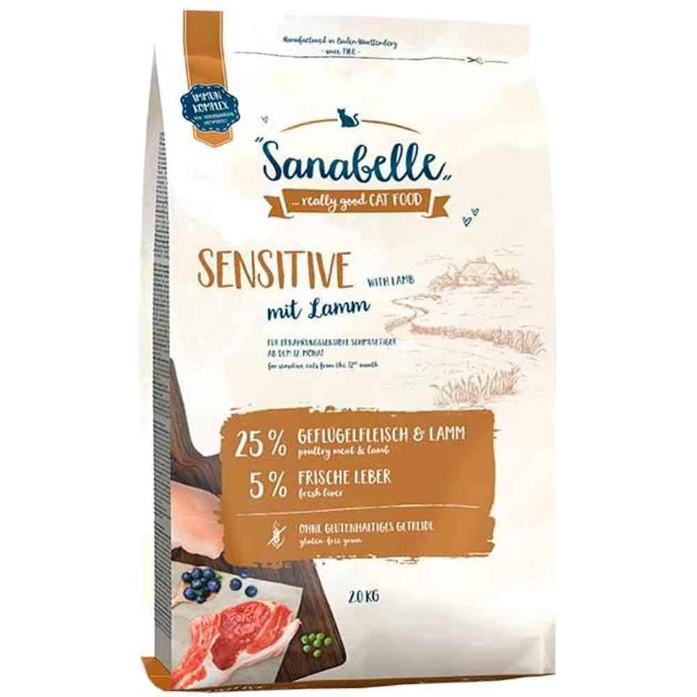 Sanabelle Sensitive Kuzu Etli Hassas Kedi Maması 2 kg 4015598017251 Amazon Pet Center