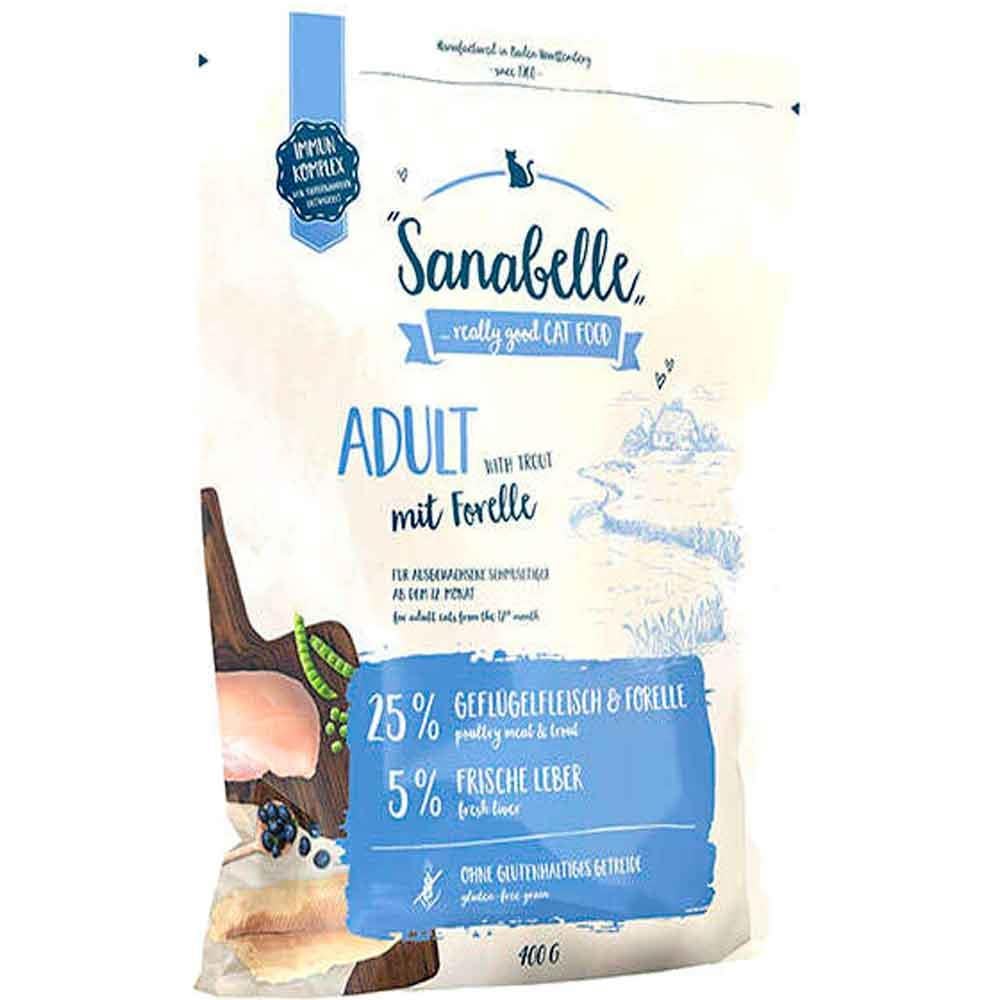 Sanabelle Tahılsız Alabalıklı Kedi Maması 400 Gr 4015598016896 Amazon Pet Center