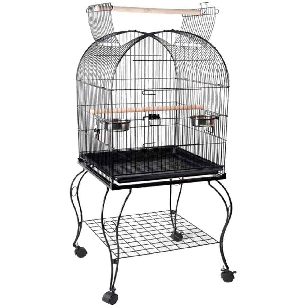 Sehpalı Papağan Kafesi Dövme Demir 63x44x137 Cm 908 ADS 20155001 Amazon Pet Center