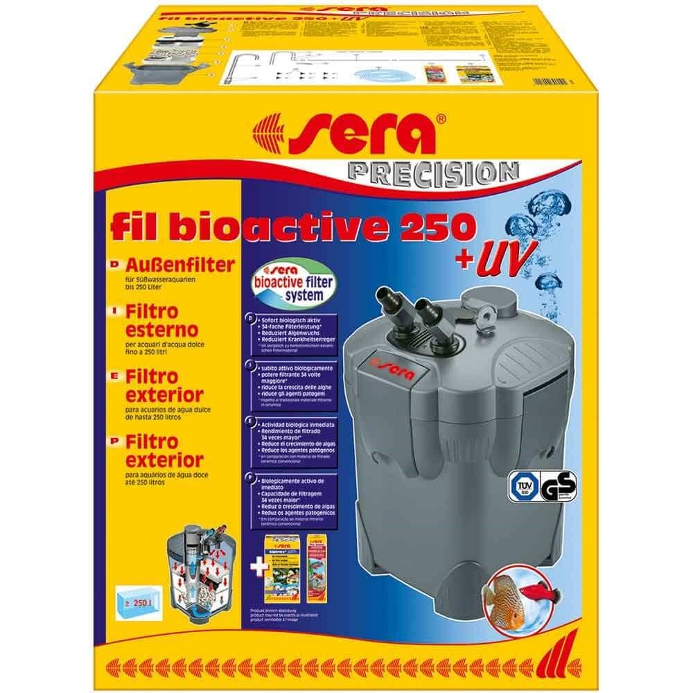 Sera Akvaryum Dış Filtre Fil Bioactive 250 UV 4001942306041 Sera Akvaryum Dış Filtreleri Amazon Pet Center