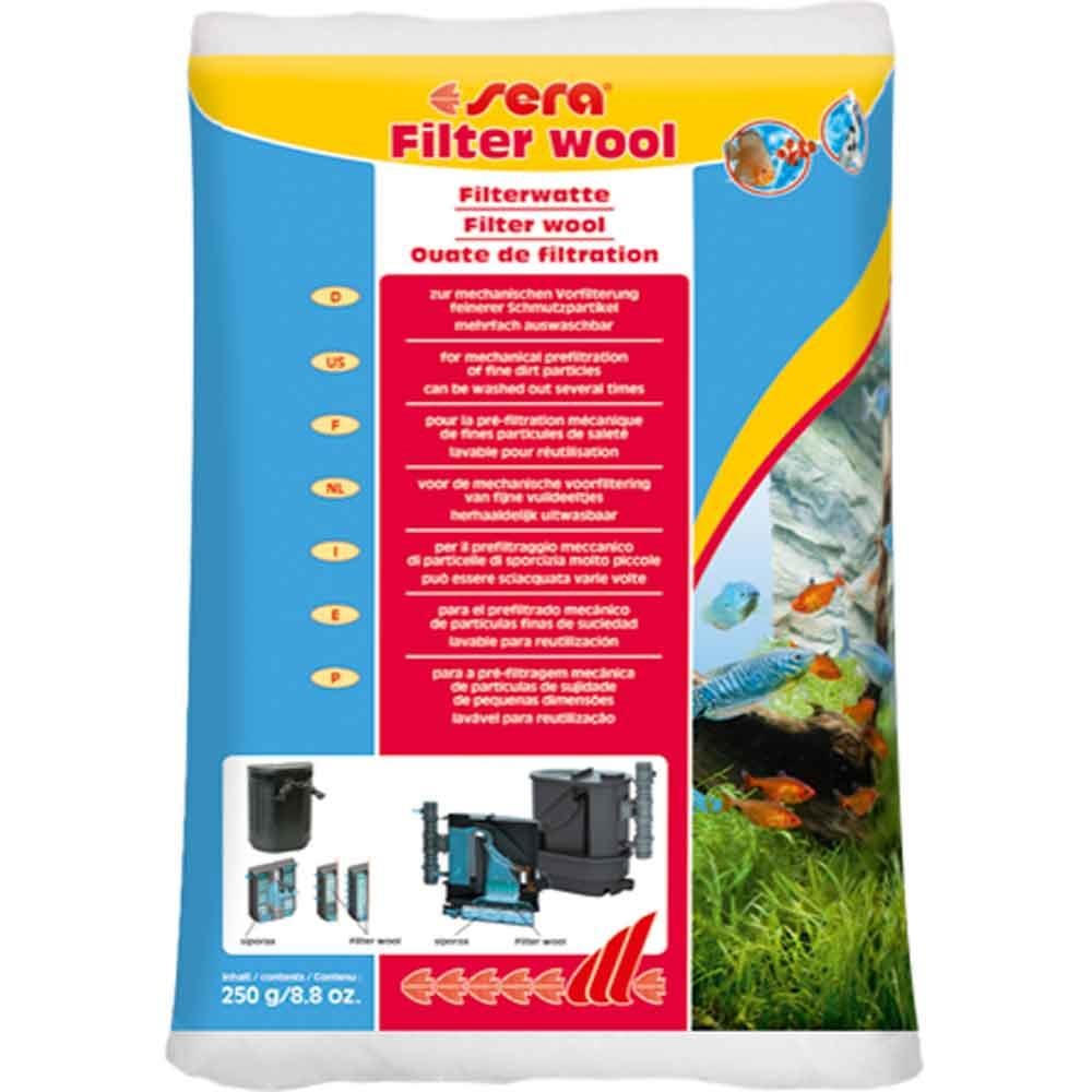 Sera Akvaryum Filtre Elyafı 250 GR 4001942084635 Amazon Pet Center