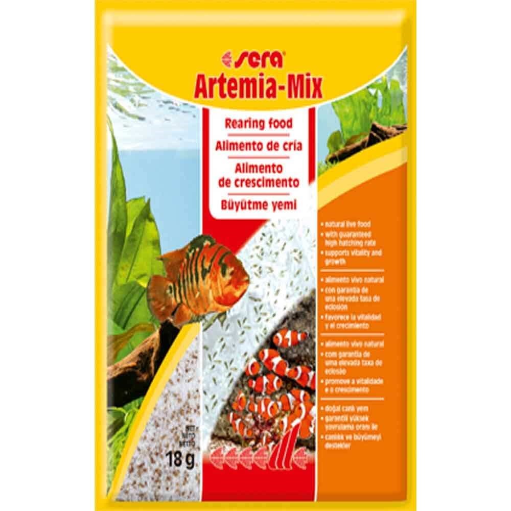 Sera Artemia mix 18 gr 4001942007245 Sera Tatlı Su Akvaryumu Balık Yemleri Amazon Pet Center