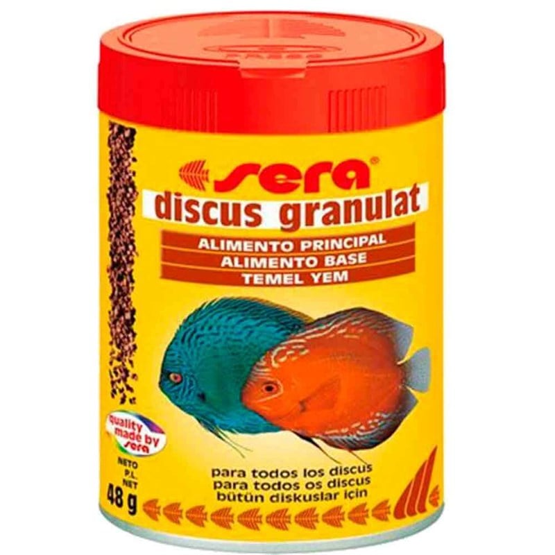 Sera Discus Granulat Granül Balık Yemi 250 ml 4001942003056 Sera Tatlı Su Akvaryumu Balık Yemleri Amazon Pet Center