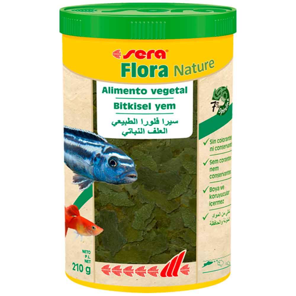 Sera Flora Nature Pul Balık Yemi 1000 ML 4001942453127 Amazon Pet Center