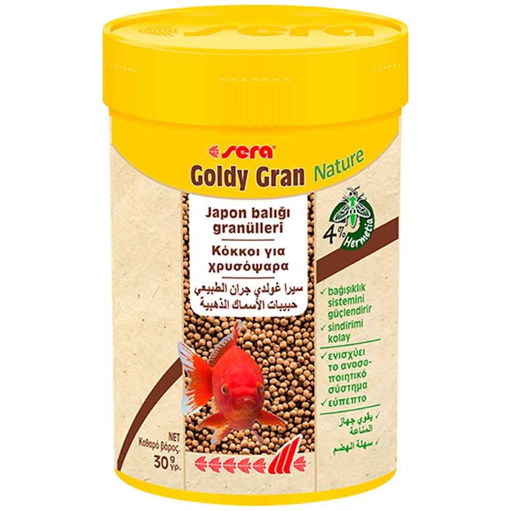 Sera Goldy Gran Nature Japon Balığı Yemi 100 ML 4001942008617 Amazon Pet Center