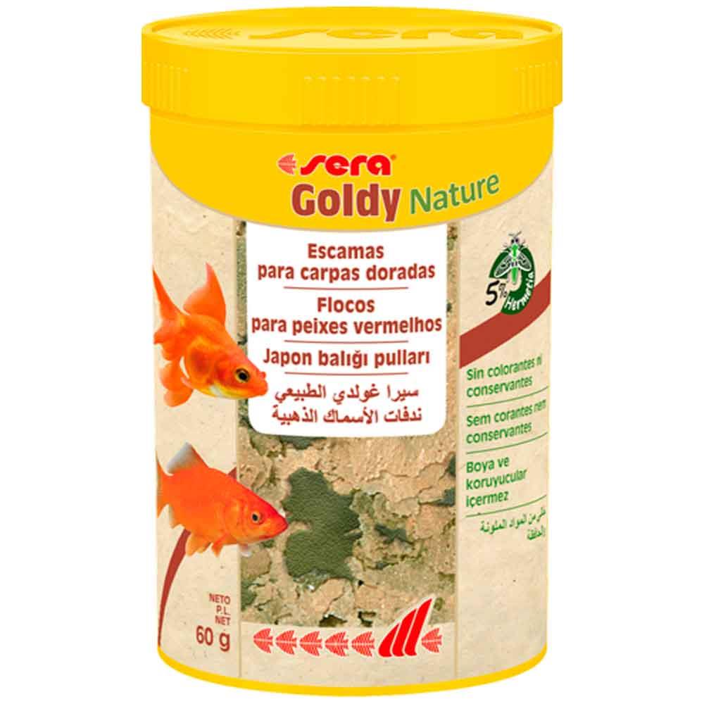 Sera Goldy Nature Japon Balığı Yemi Pul 250 Ml 4001942453325 Amazon Pet Center