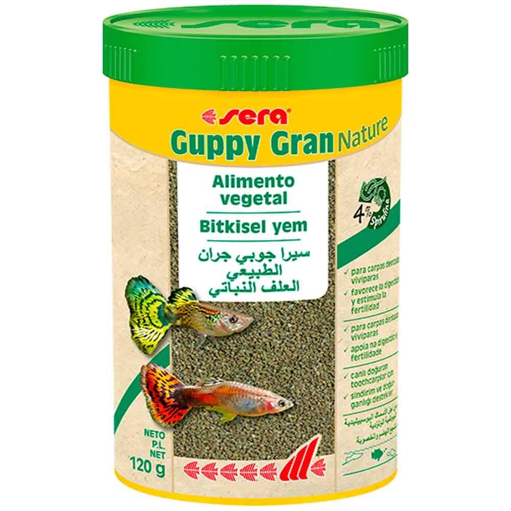 Sera Guppy Gran Nature 250 ML 4001942007115 Amazon Pet Center