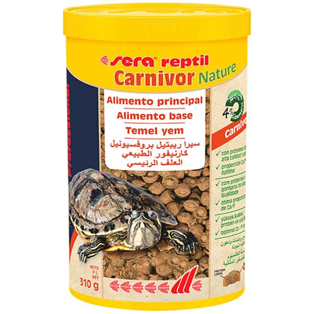 Sera Kaplumbağa ve Sürüngen Yemi Etçil Nature 1000 ML 4001942018227 Amazon Pet Center