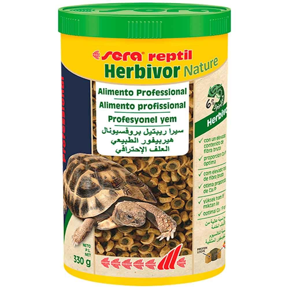 Sera Kaplumbağa ve Sürüngen Yemi Otçul Nature 1000 ML 4001942018128 Amazon Pet Center