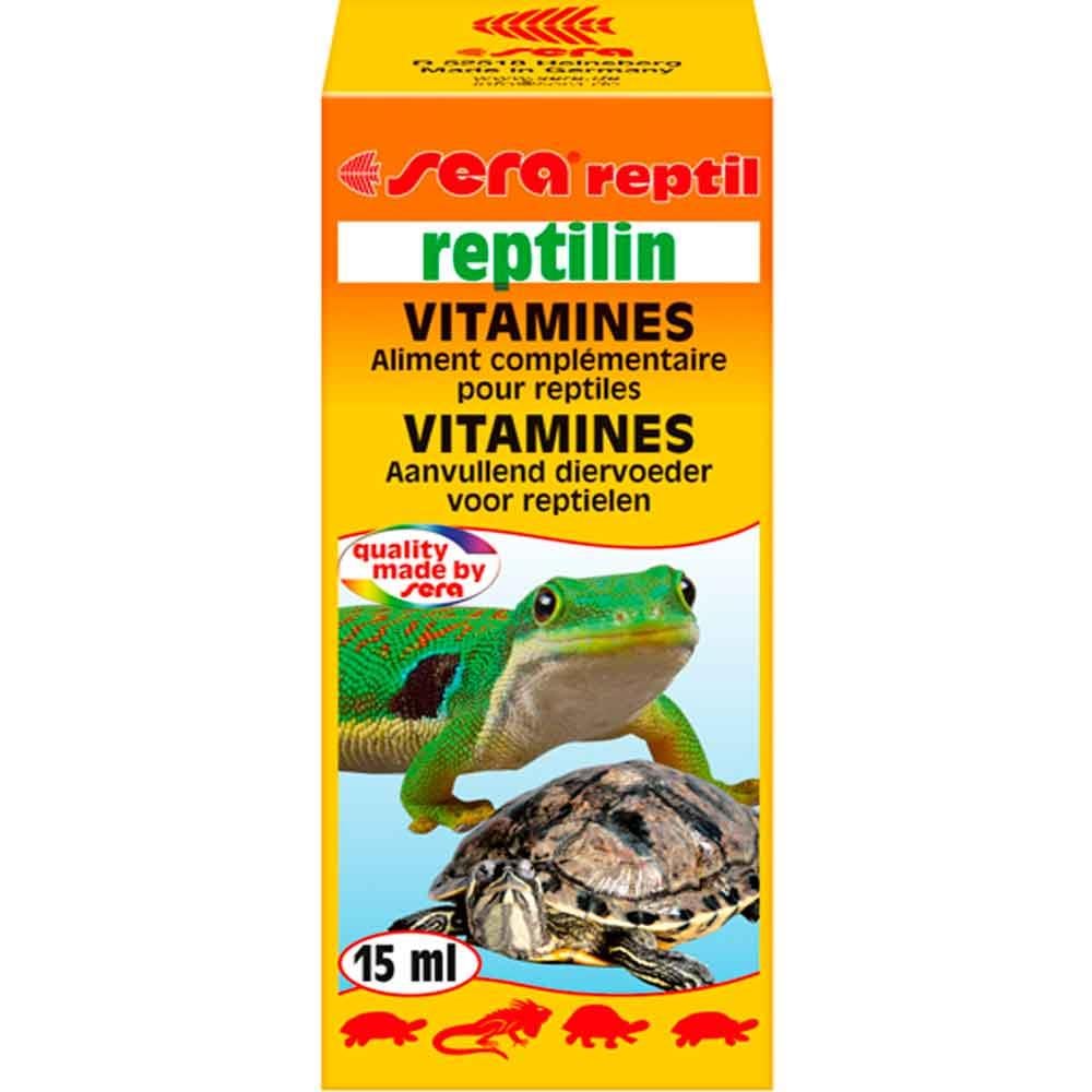 Sera Reptilin 15 Ml Kaplumbağa ve Sürüngen Vitamini 4001942028103 Amazon Pet Center