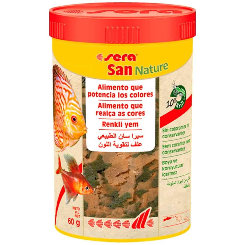Sera San Nature Pul Balık Yemi 250 ML 4001942452946 Amazon Pet Center