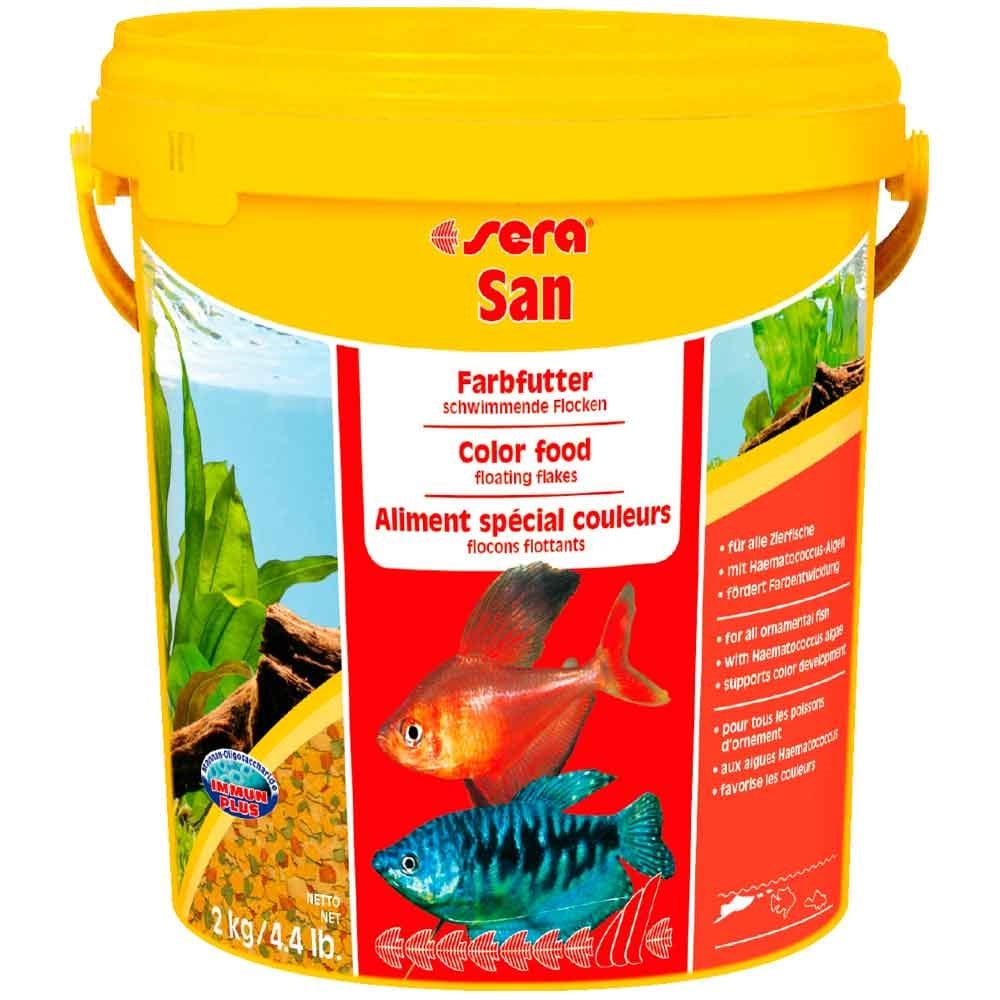 Sera San Pul Balık Yemi 10 Lt 2 Kg 4001942002905 Sera Akvaryum Kova Balık Yemleri Amazon Pet Center
