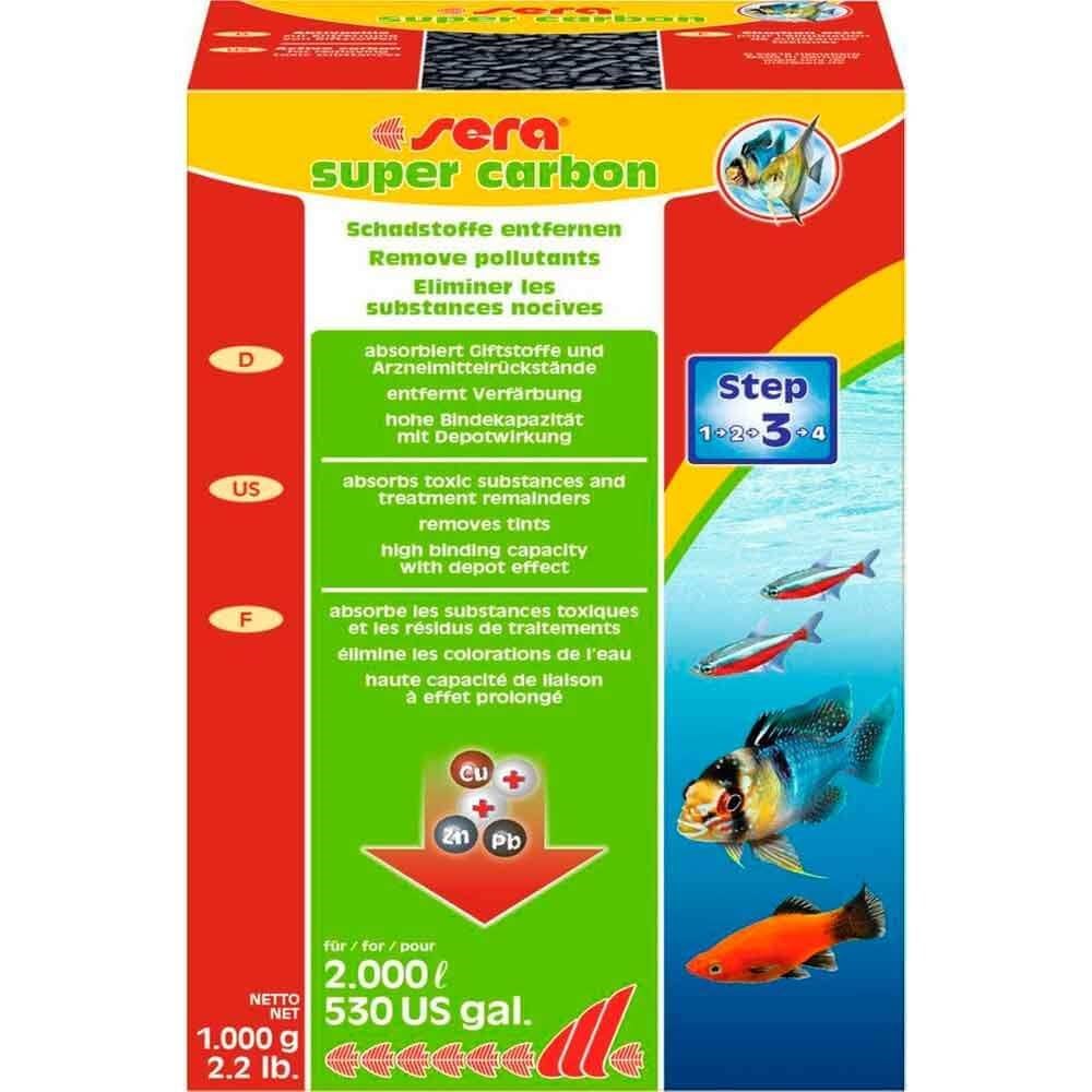 Sera Süper Carbon Aktif Karbon 1000 Gr 4001942084055 Sera Akvaryum Filtre Malzemeleri Amazon Pet Center