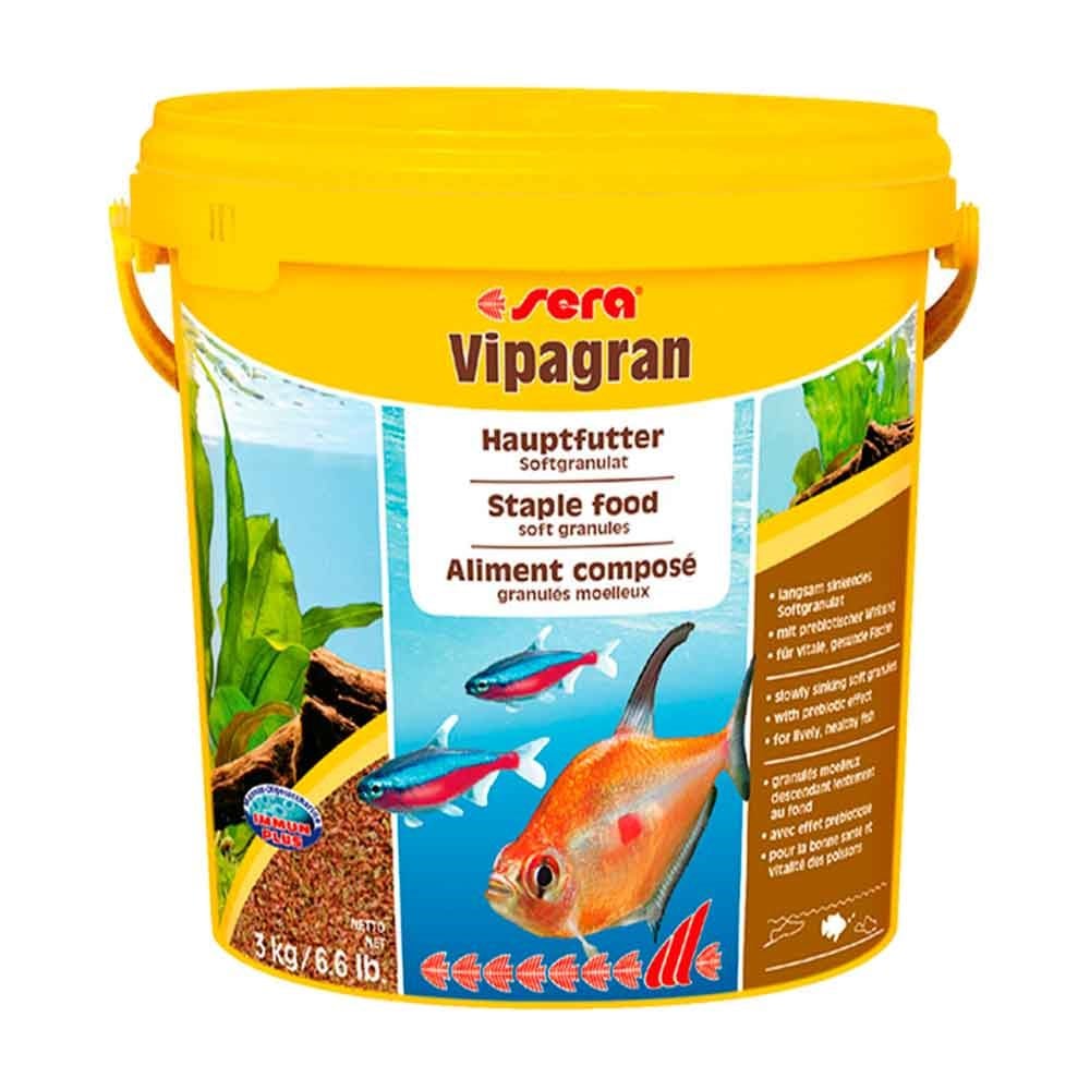 Sera Vipagran 10 Lt 4001942002042 Sera Akvaryum Kova Balık Yemleri Amazon Pet Center