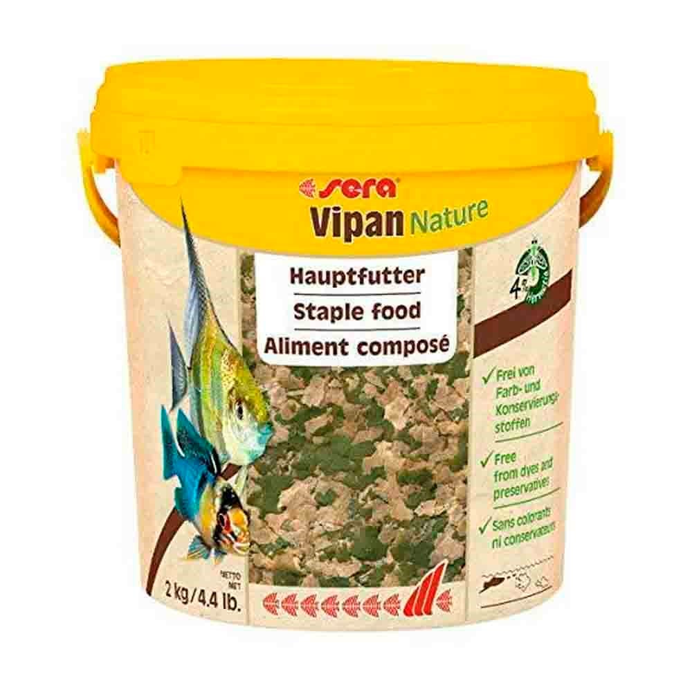 Sera Vipan Nature Pul Balık Yemi 10 Lt 4001942453783 Amazon Pet Center