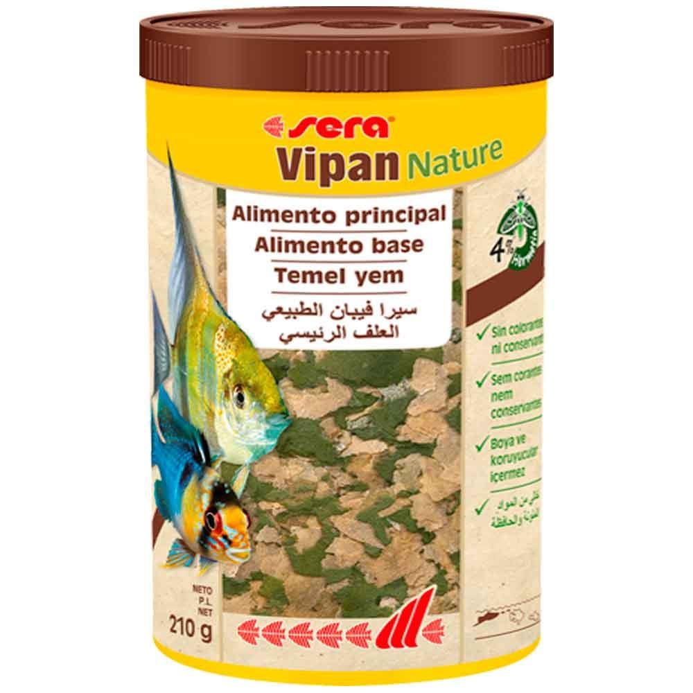 Sera Vipan Nature Pul Balık Yemi 1000 ML 4001942452847 Amazon Pet Center