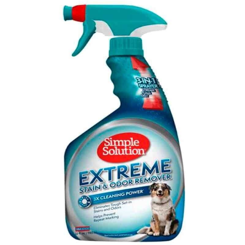Simple Solution Extreme Leke ve Koku Giderici Sprey 945 ml 010279101377 Simple Solution Köpek Koku Giderici Ürünler Amazon Pet Center