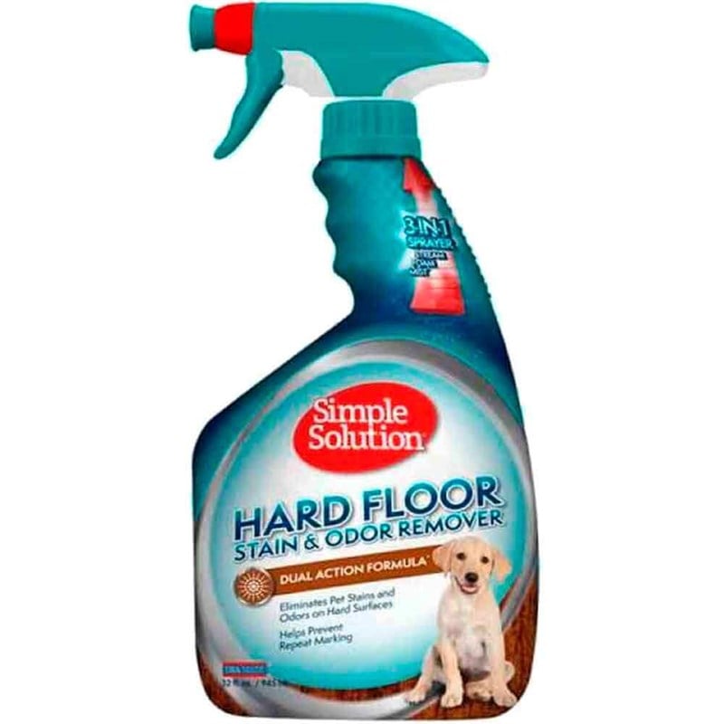 Simple Solution Sert Yüzey Leke ve Koku Giderici Sprey 750 ml 010279906385 Simple Solution Köpek Koku Giderici Ürünler Amazon Pet Center