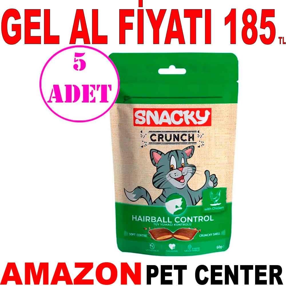Snacky Kedi Ödülü Hairball Control 60 Gr 5 AD 19272009 Amazon Pet Center