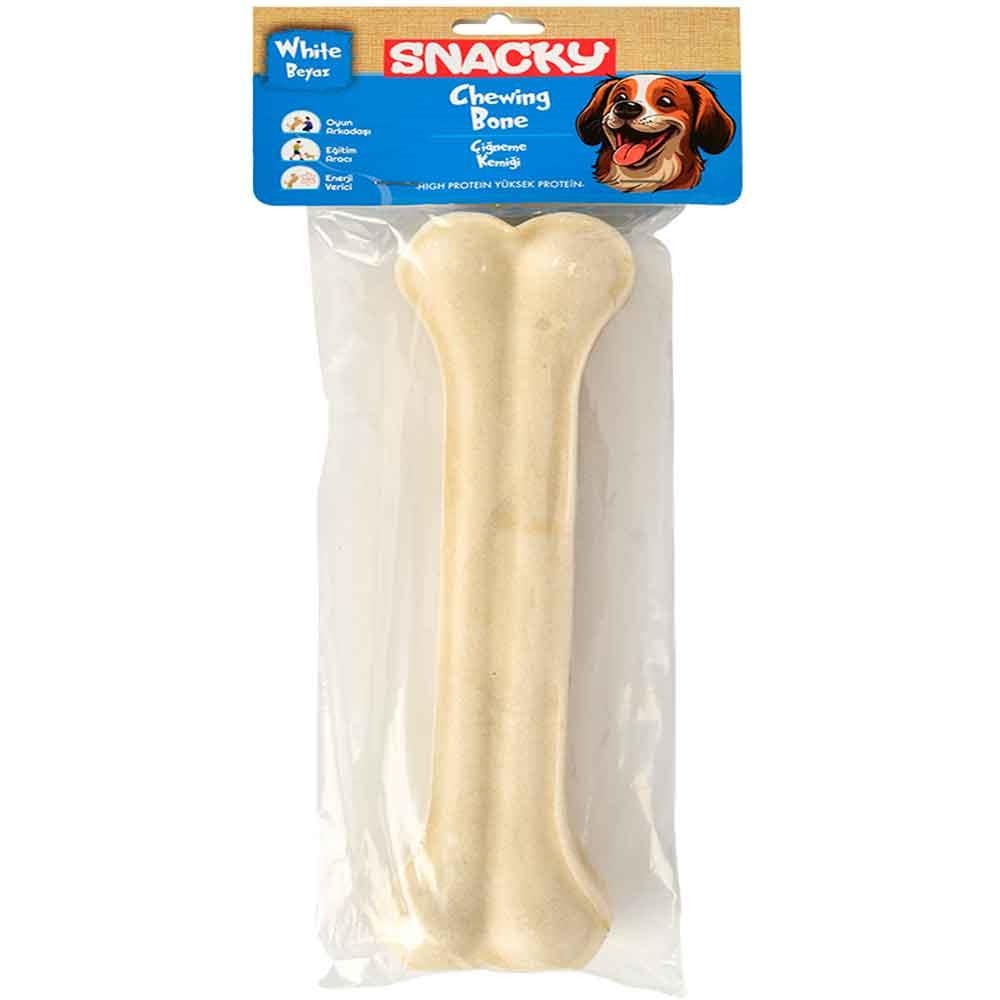 Snacky Köpekler İçin Çiğneme Kemiği Beyaz 25 Cm 8682631205126 Amazon Pet Center