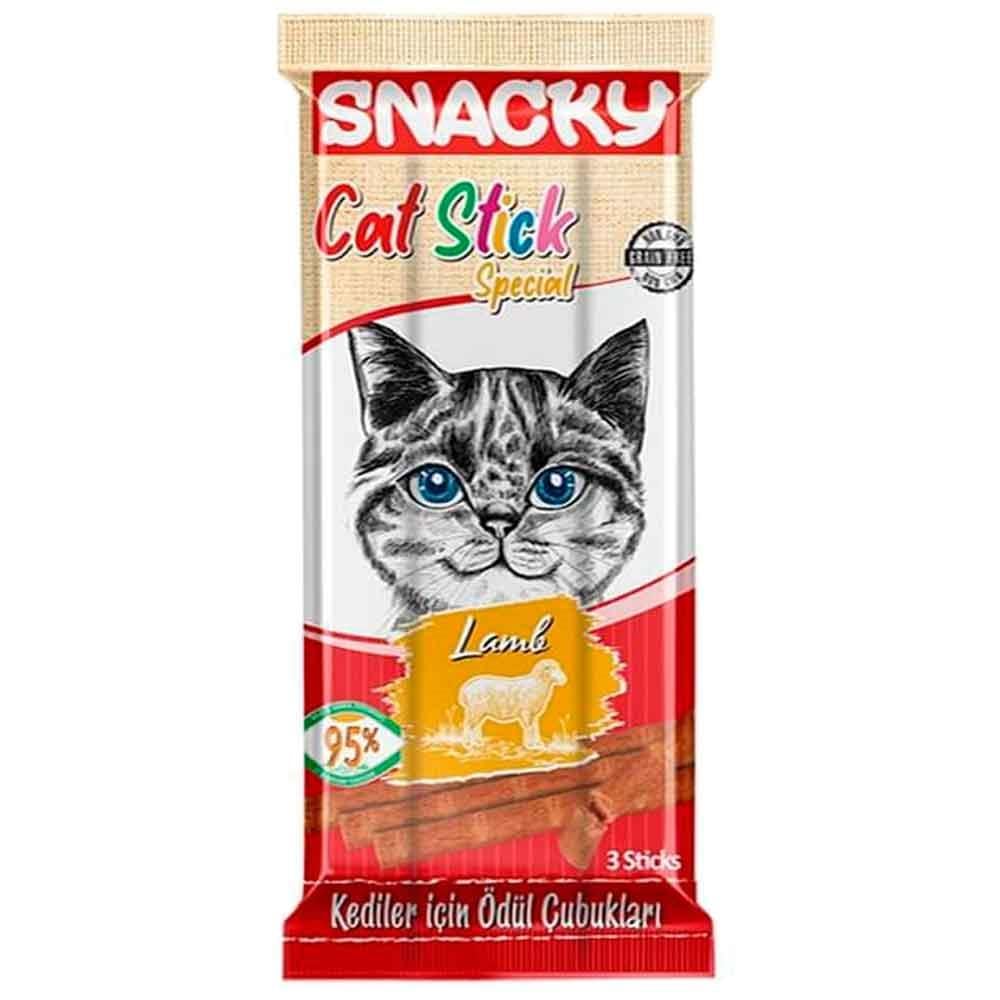 Snacky Kuzulu Stick Kedi Ödülü 3 x 5 gr 8682631201814 Amazon Pet Center