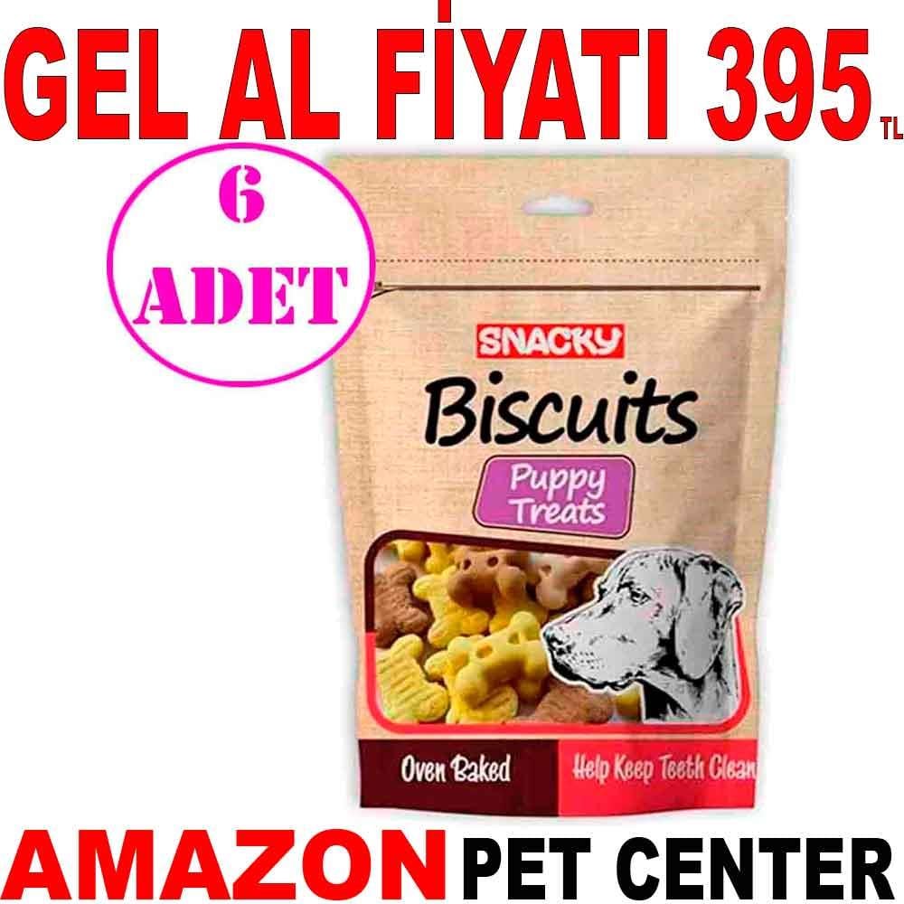 Snacky Puppy Treats Köpek Ödül Bisküvisi 200 Gr 6 AD 19276007 Amazon Pet Center
