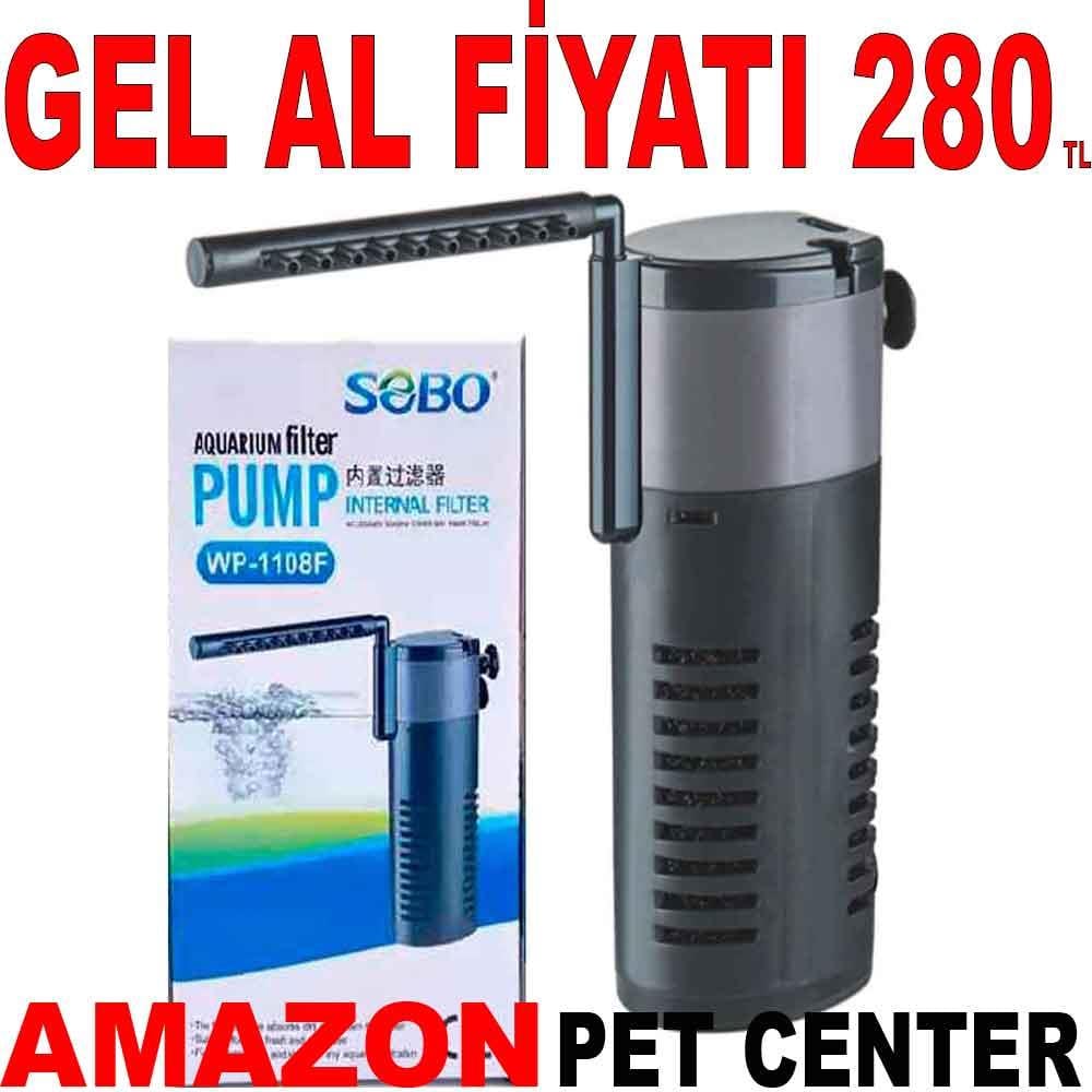 Sobo Akvaryum İç Filtre WP-1108F 22180001 Amazon Pet Center