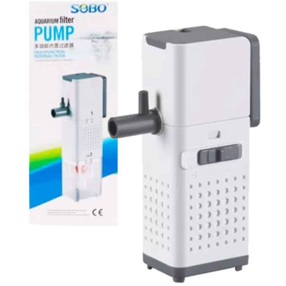 Sobo Akvaryum İç Filtre Yeni Nesil Beyaz 5 W 500 Lt/h 6925394801313 Amazon Pet Center