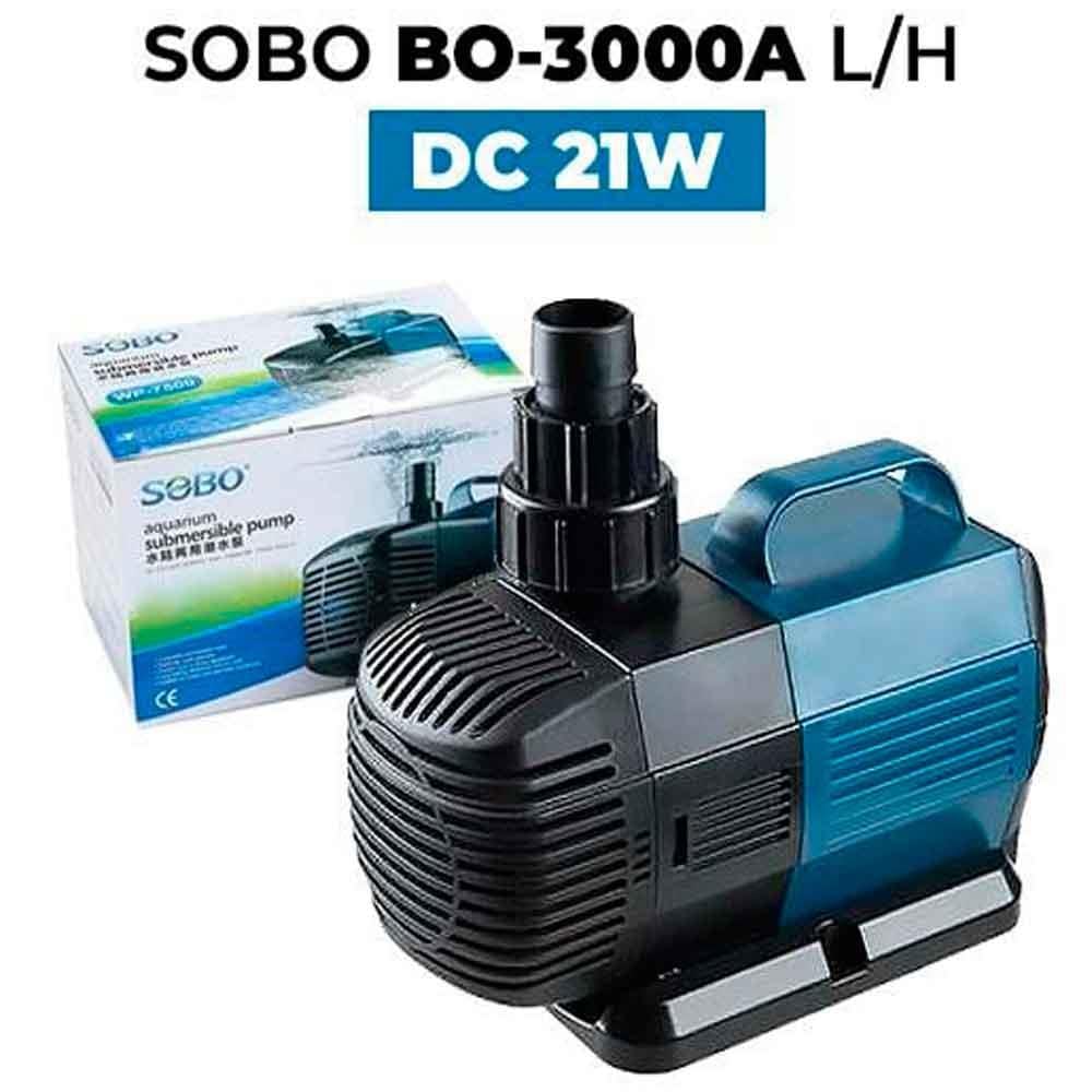 Sobo Akvaryum Sump Pompası 21W 3000 Lt/H BO-3000A 6925394811190 Amazon Pet Center