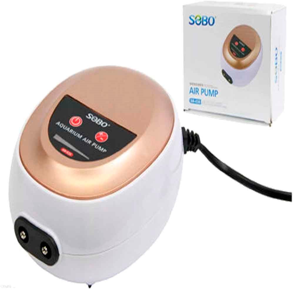 Sobo Hava Motoru Dijital 6W 2X4,5 Lt/Min 6925394820710 Sobo Akvaryum Hava Motorları Amazon Pet Center
