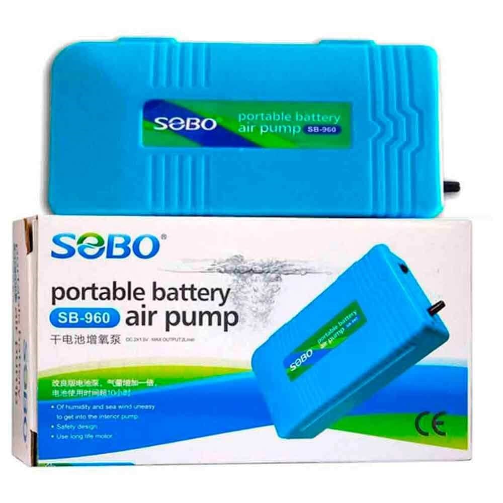 Sobo Pilli Hava Motoru 2 Lt/Min 6925394820130 Sobo Akvaryum Pilli Ve Şarjlı Hava Motoru Amazon Pet Center