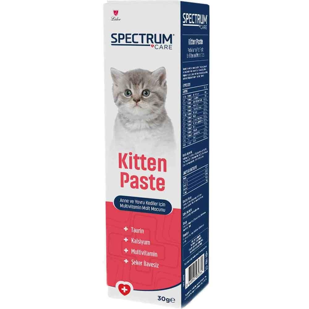 Spectrum Anne ve Yavru Kediler için Multivitamin Malt Macunu 30 Gr 8698995032360 Amazon Pet Center