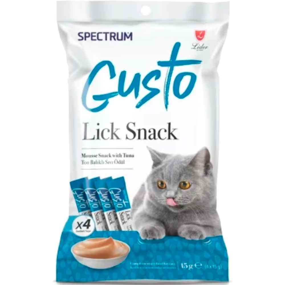 Spectrum Gusto Ton Balıklı Krema Kedi Ödül Maması 15 gr (4'lü) 8698995030487 Amazon Pet Center