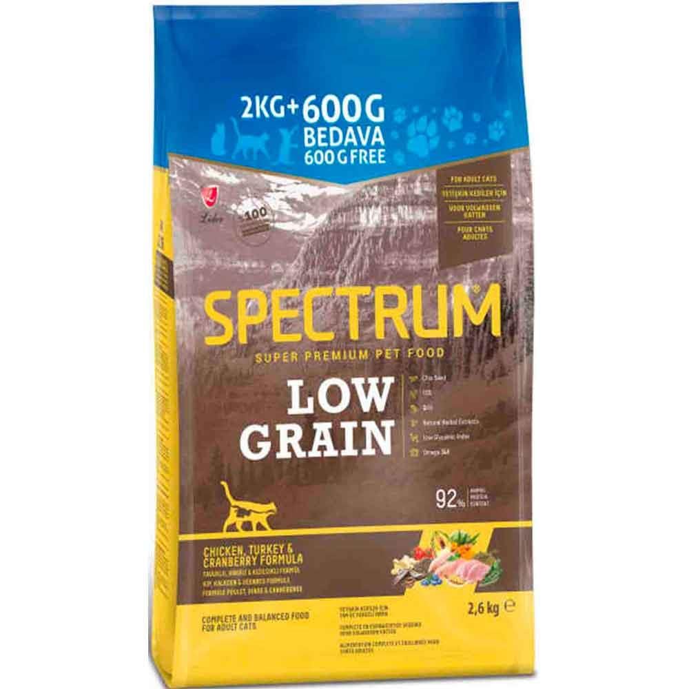 Spectrum Kedi Maması Tavuklu Hindili ve Kızılcıklı 2.6 Kg 8698995029711 Amazon Pet Center