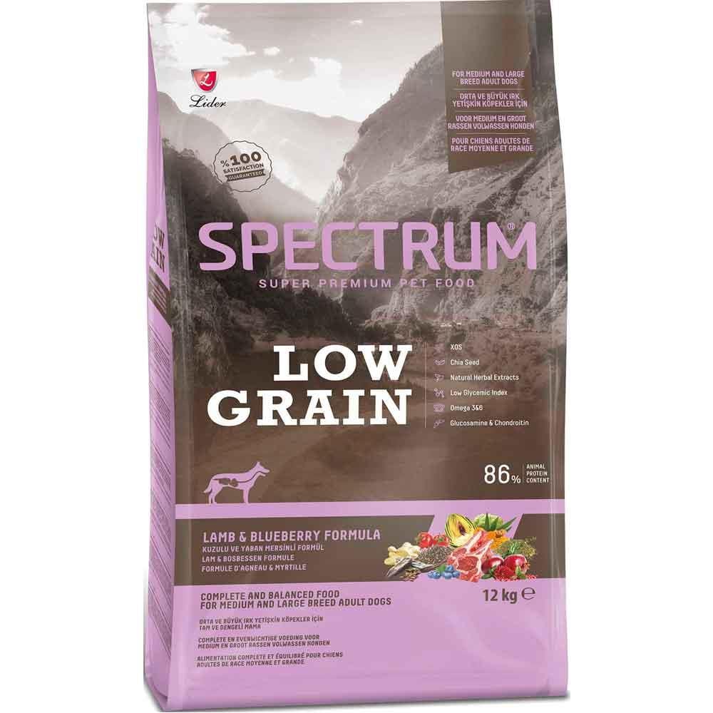 Spectrum Kuzu Etli Yaban Mersinli Büyük Irk Köpek Maması 12 Kg 8698995027724 Amazon Pet Center