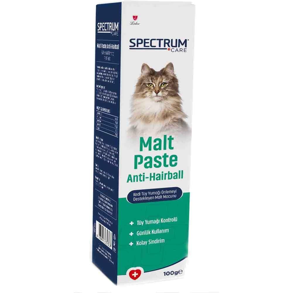 Spectrum Malt Paste Tüy Yumağı Kontrol Kedi Macunu 100 Gr 8698995032308 Amazon Pet Center