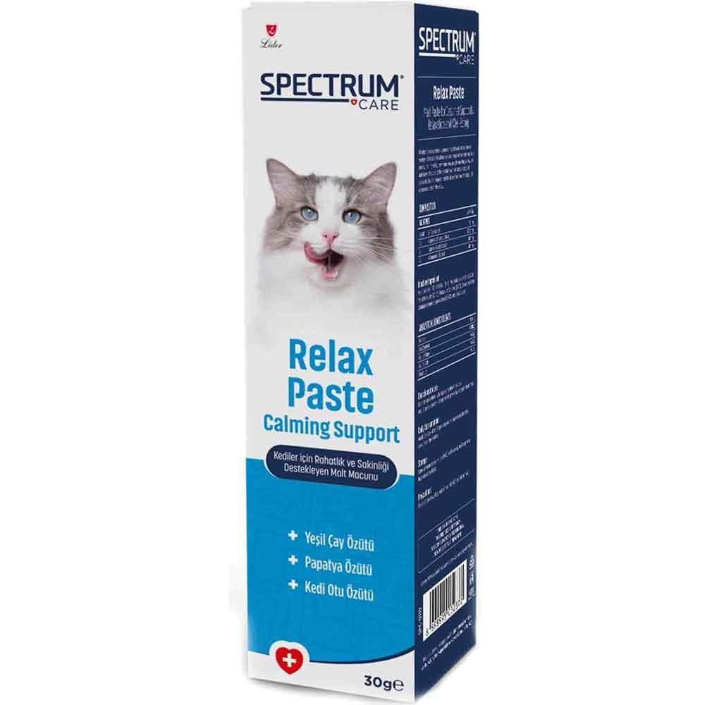 Spectrum Relax Paste Sakinleştirici Kedi Vitamin Macunu 30 Gr 8698995032377 Amazon Pet Center