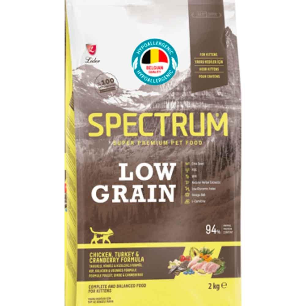 Spectrum Yavru Kedi Maması Tavuklu Hindili ve Kızılcıklı 2 Kg 8698995027755 Amazon Pet Center