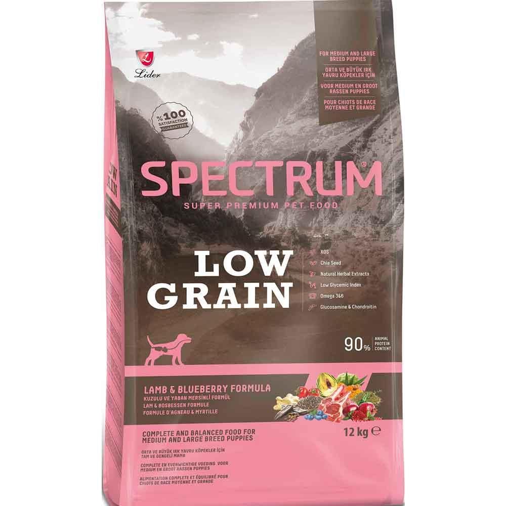 Spectrum Yavru Köpek Maması Kuzu Etli Yaban Mersinli Orta Irk 12 Kg 8698995027700 Amazon Pet Center