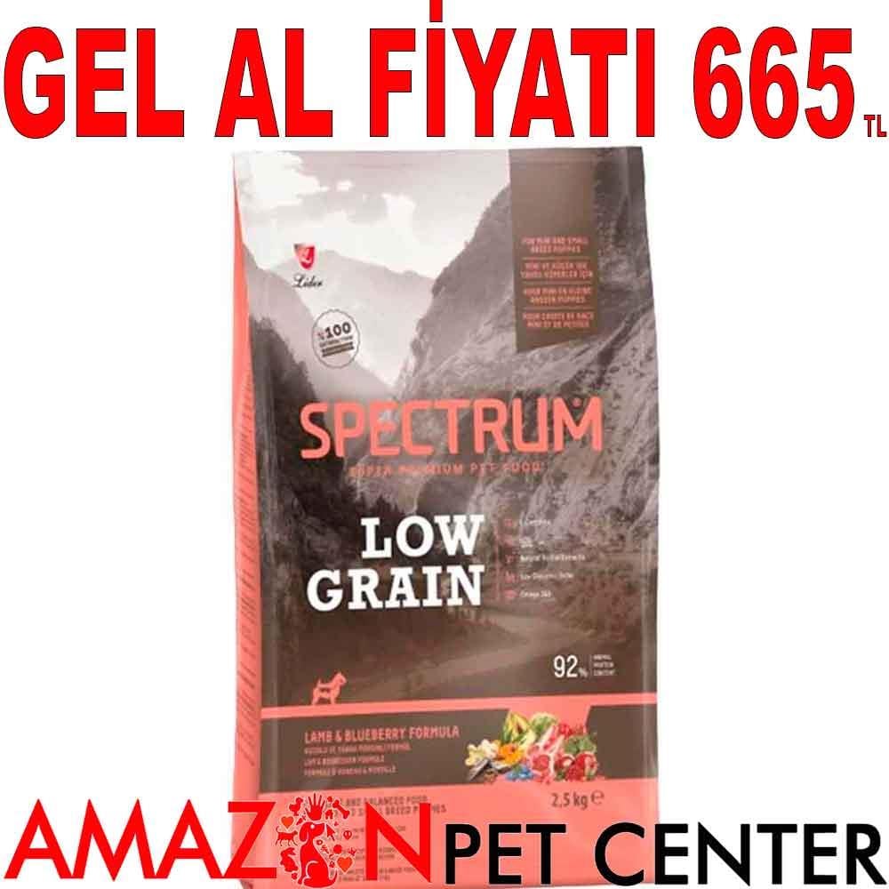 Spectrum Yavru Köpek Maması Kuzu Etli Yaban Mersinli Küçük Irk 2.5 Kg 18949001 Amazon Pet Center