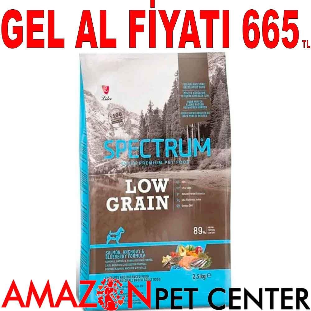 Spectrum Yavru Köpek Maması Somonlu Hamsili Yaban Mersinli Mini Irk 2.5 Kg 18956009 Amazon Pet Center