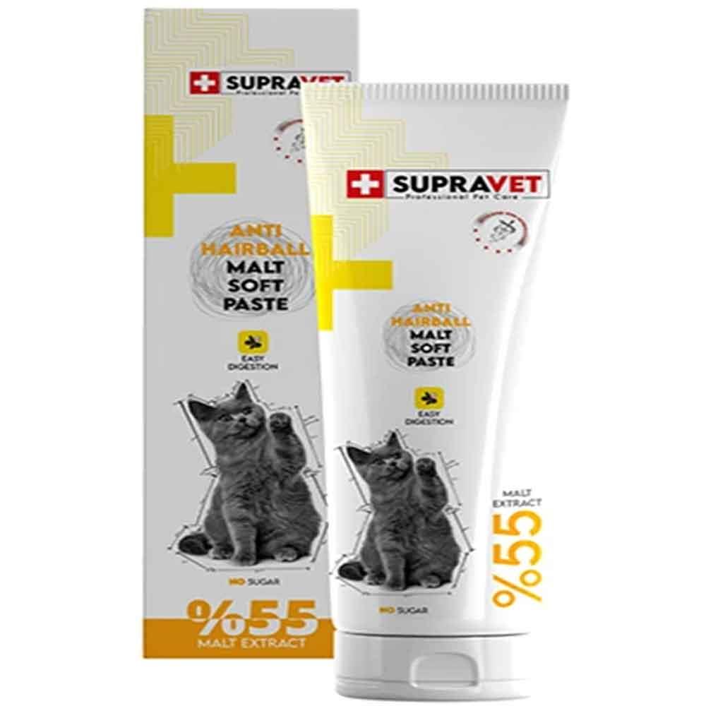 Supravet Anti Hairball Kediler İçin Malt Macun 100 gr 8680589181356 Amazon Pet Center
