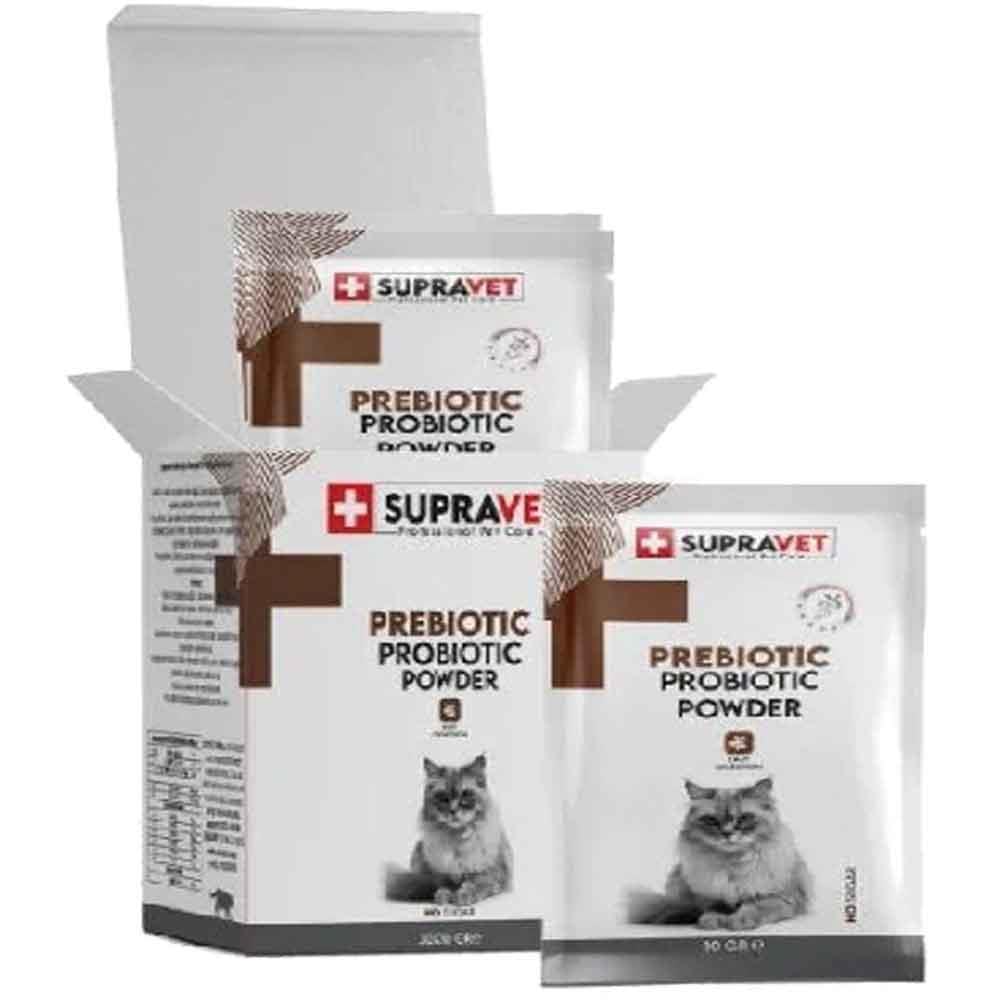Supravet Kedi Bağışıklık Güçlendirici Toz Probiyotik 30'lu Paket 8680589182735 Amazon Pet Center