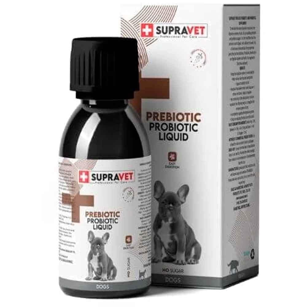 Supravet Köpek Bağışıklık Güçlendirici Probiyotik + Prebiyotik Takviyesi 100 ml 8680589182858 Amazon Pet Center