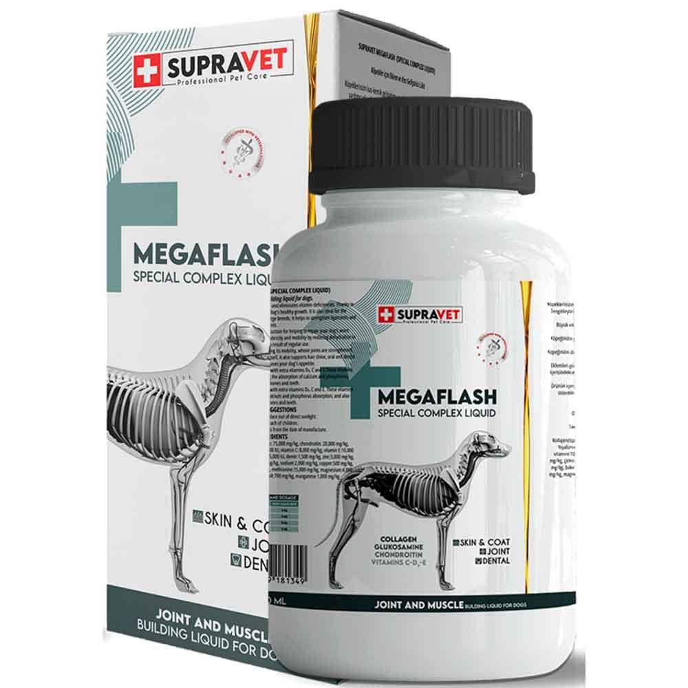 Supravet Köpekler İçin Eklem ve Kas Geliştirici Likit 500 Ml 8680589181349 Amazon Pet Center