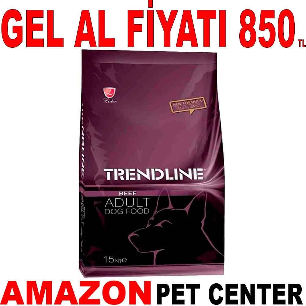 Trendline Biftekli Köpek Maması 15 Kg 18790009 Amazon Pet Center