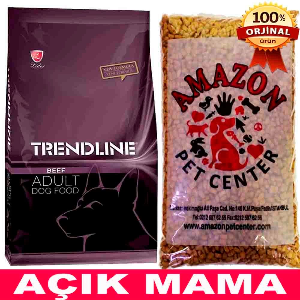 Trendline Biftekli Yetişkin Köpek Maması Açık 1 Kg 32113600 Amazon Pet Center